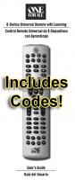 One For All URC8820 & Codes Universal Remote Control Operating Manual