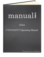 Orion CTGV4563TT Operating Manual