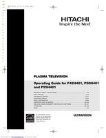 HITACHI P50H401OM Operating Manuals