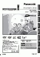 Panasonic DMRES20 DMRES20K DMRES20S DVD Recorder (DVDR) Operating Manual