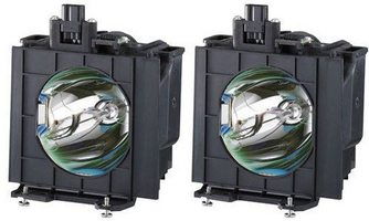 Generic ET-LAD40W for PANASONIC (2PCS) Projector Lamp Assembly