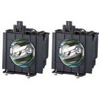 Anderic Generics ET-LAD55W for PANASONIC (2PCS) Projector Lamp Assembly