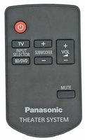 Panasonic N2QAYC000043 Home Theater Remote Control