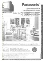 Panasonic PVC1342OM TV/VCR Combo Operating Manuals Panasonic PVC1342OM TV/VCR Combo Operating Manuals