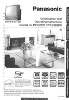 Panasonic PVC2020 PVC2030 VCR Operating Manual