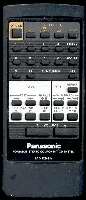 Panasonic RAKRX303PM Audio Remote Control