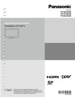 Panasonic TH42LRU20OM TV Operating Manual