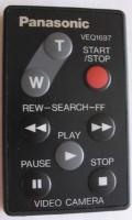 Panasonic VEQ1697 Video Camera Remote Control