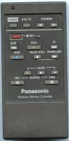 Panasonic VSQ0252 VCR Remote Control