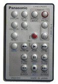 Panasonic VSQS1510 Video Camera Remote Control