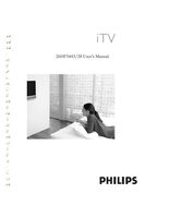 Philips 26hf5443/28 TV Operating Manual