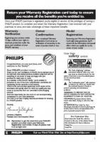 Philips 42FD9954/17 42FD995417 Monitor Operating Manual
