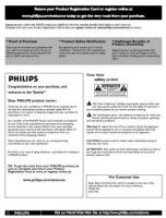 Philips 42PFL7432D/37 TV Operating Manual