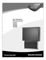 Philips 50P8241 55P8241 55P8288 TV Operating Manual