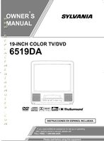 Philips 6519DA DVD Player Operating Manual