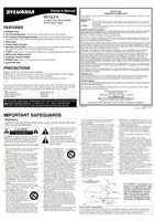 Philips 6615LCT 6615LF 6615LF4 TV Operating Manual