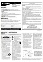 PHILIPS 6615LFOM TV Operating Manuals PHILIPS 6615LFOM TV Operating Manuals