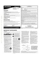 PHILIPS 6615LGOM TV Operating Manuals PHILIPS 6615LGOM TV Operating Manuals