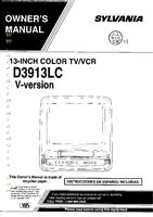 Philips CSC313E D3913CLC D3913LC VCR Operating Manual