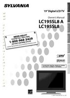 Philips LC195SL8 TV Operating Manual