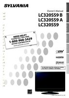 Philips LC320SS9 LC320SS9A LC320SS9B TV Operating Manual