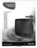Philips PA0113C PA0127C PA0132C TV Operating Manual