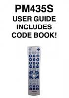 Philips PM435S & CodesOM Universal Remote Control Operating Manual