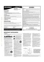 Philips SSL2006 TV Operating Manual