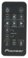 PIONEER 47466.112.SPSB23 Sound Bar Remote Controls