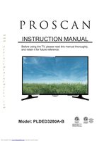 Proscan PLDED3280AOM Operating Manuals