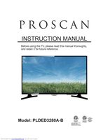 Proscan PLDED3280AOM TV Operating Manual