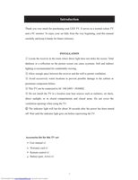 Proscan PLEDV2488A-C TV/DVD Combo Operating Manual