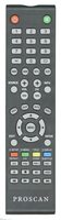 Proscan PLDV321300Crem TV/DVD Remote Control