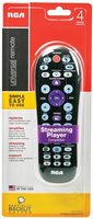 RCA RCR414BHZ3V RemoteStreaming 4-Device Universal Remote Control