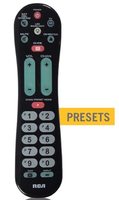 RCA RCRPS02GZ 1-Device Universal Remote Control