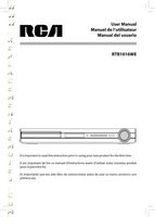 RCA RTB1016WEOM DVD Player Operating Manual