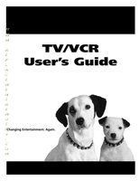 RCA T20TF668 T27TF668 TV Operating Manual