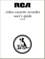 RCA VR643HF TV Operating Manual