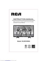 RCA RLDED3956A TV Operating Manual