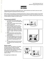 Download Anderic RH786R Stealth for Casablanca Ceiling Fan Receiver documentation