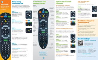 AT&T S30-S1A U-VERSE Cable Remote Control