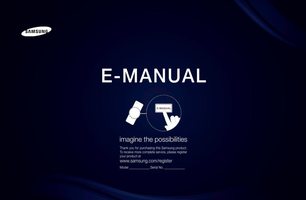 Samsung UN40D6000SF TV Operating Manual