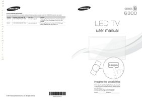 Samsung UN46D6300SF TV Operating Manual
