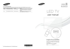 Samsung UN46D6300SF TV Operating Manual