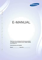 SAMSUNG EMANUALom TV Operating Manuals SAMSUNG EMANUALom TV Operating Manuals