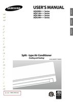 Samsung AQV09N AQV09NSD AQV09NSDX Air Conditioner Unit Operating Manual
