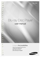 SAMSUNG BDC5900OM Blu-Ray DVD Player Operating Manuals SAMSUNG BDC5900OM Blu-Ray DVD Player Operating Manuals