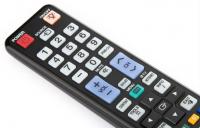 Samsung BN5901076A TV Remote Control