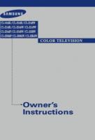 Samsung CL15A8L CL15A8W CL21A9W TV Operating Manual
