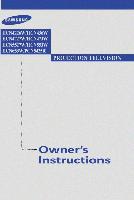 Samsung HCN4226 HCN436 HCN4727 TV Operating Manual